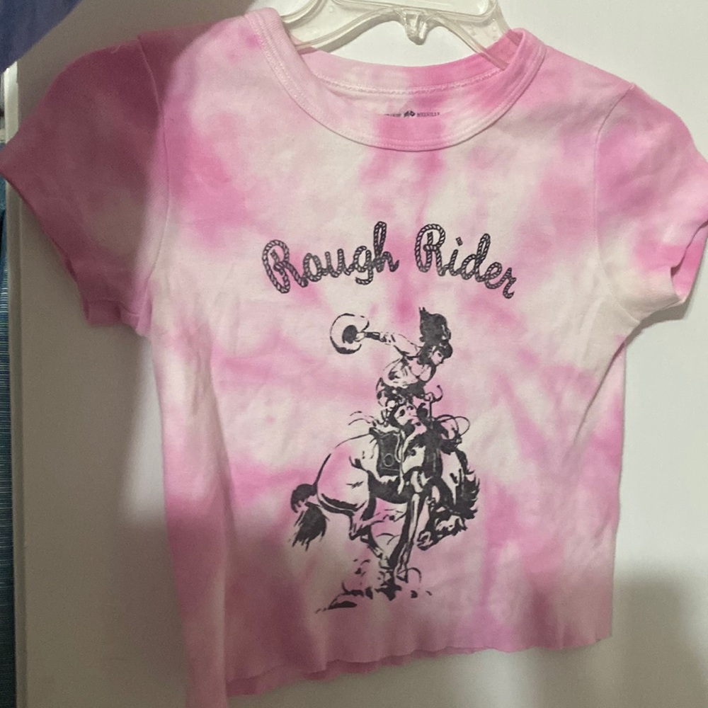 rough Rider cropped tee